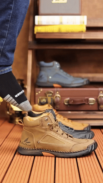 Men’s Comfort Leather Boots